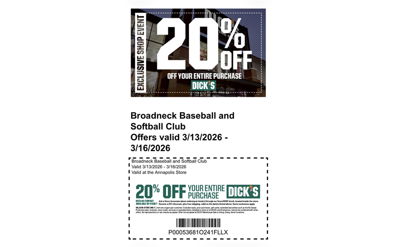 Dick's Sporting Goods Weekend - 3/13 to 3/16