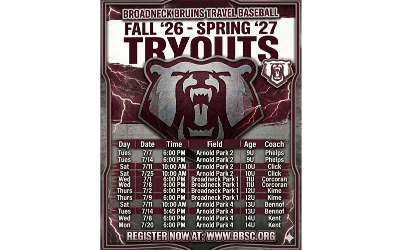 Travel Baseball Tryouts