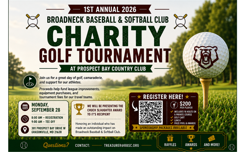 1st Annual BBSC Charity Golf Tournament